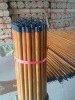 wooden broom stick cover with PVC