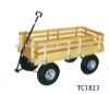 wooden garden trolley tc1823