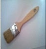 wooden handle and pure boiled white bristle paint brush HJFPB63310#