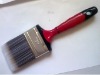wooden handle and sharp taper filament paint brush