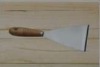 wooden handle blade putty knife