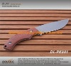 wooden handle camping knife