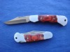 wooden handle folding knife .pocket knife,high grade,sellable
