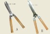 wooden handle garden scissors,hedge shear,pruning shear
