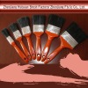 wooden handle paint brush no.0885