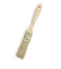 wooden handle pure white bristle paint brush