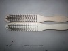 wooden handle scratch wire brushes