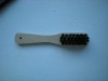 wooden shoe brush