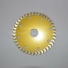 yellow diamond turbo cutting blade