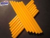 yellow hot melt glue stick