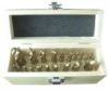 20pcs HSS 4 Flutes End Mills Set