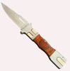 5.5''Beautiful pocket knife with wooden handle