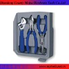 6inch long nose plier tool with blue color grip