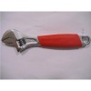 Adjustable spanner with pvc handle