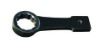 Bent striking box end wrench,Bent hammer box end wrench,wrench and spanner