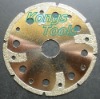 Diamond coated circular saw blade