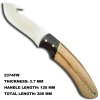 Durable Wood Handle Hunting Knife 2374FW