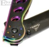 Gebo Colorful Stainless Steel 7-Hole Folding Knife DZ-078