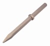 Hex shank point chisel with ring used by 40cr steel