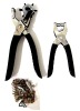 Leather punch & Eyelet pliers Set-Insulated handle