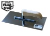 Professional Plasterers Finishing Trowel, Stainless Steel, wooden handle