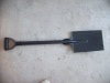 Shovel with steel handle