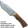 Sturdy Outdoor Hunting Knife 2430LW-K