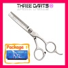 THREE DARTS 410 stainless steel scissors (5.5inch,26teeth)