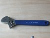 dipped handle adjustable wrench
