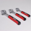 double color TPR handle adjustable wrench