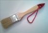 pure bristle softwood handle flat type paint brush HJFPB63302