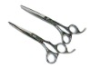 salon hair scissors,convex/straight edges/YANG