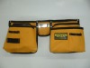 small yellow duoble tool belt bag